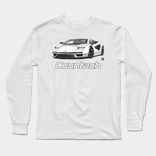 Geo3Doodles Lambo (NEW) Count Doodle Long Sleeve T-Shirt